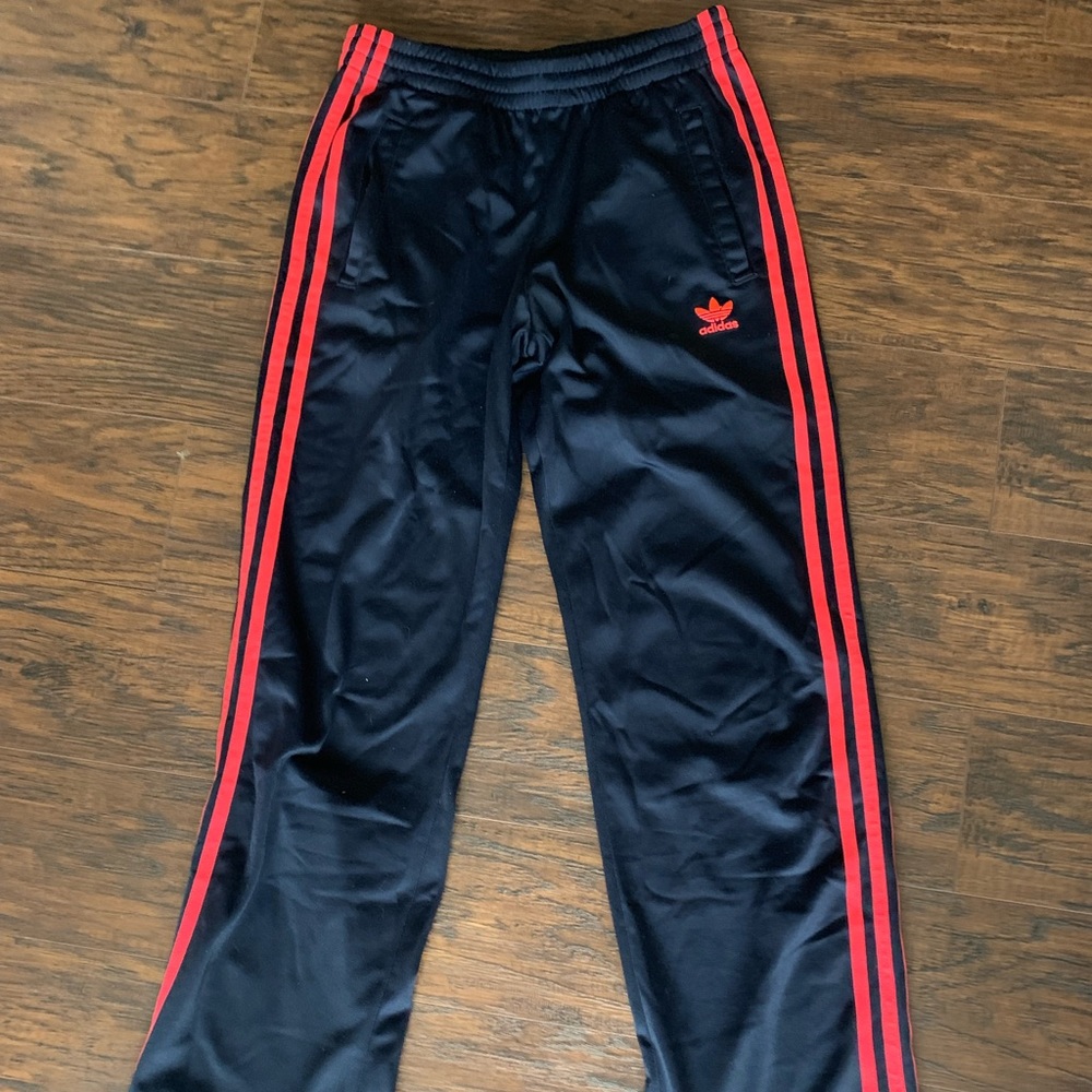 Adidas three stripe full length pants